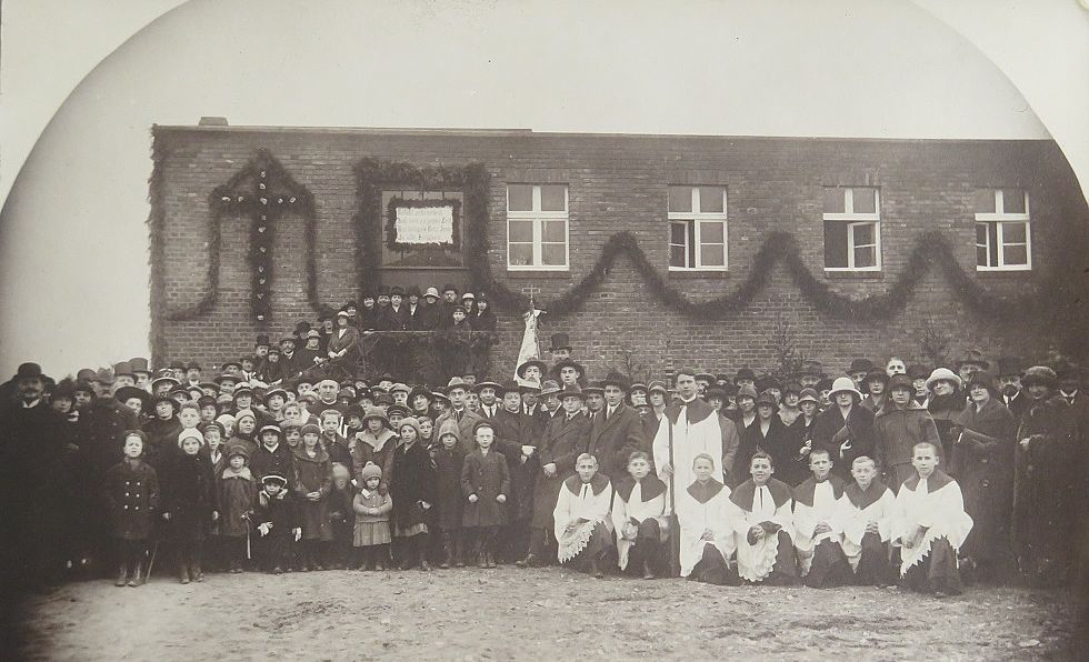 Benediktion Salvatorkapelle 21-12-1924 Katholische Kirchengemeinde Salvator Lichtenrade Chronik