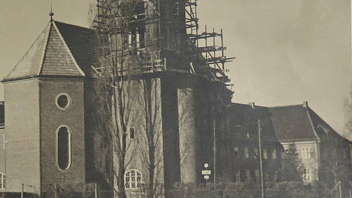 Pfarrhaus 1946 Archiv Katholische Kirchengemeinde Salvator Lichtenrade