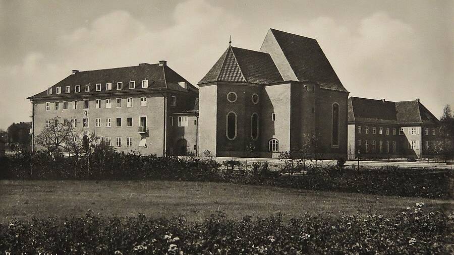 Kinderkrankenhaus Lichtenrade 1933 - Postkarte, Archiv Katholische Gemeinde Salvator Lichtenrade