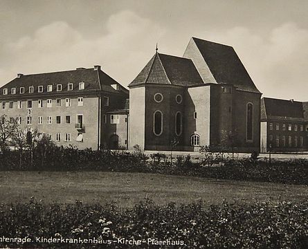 Kinderkrankenhaus Lichtenrade 1933 - Postkarte, Archiv Katholische Gemeinde Salvator Lichtenrade