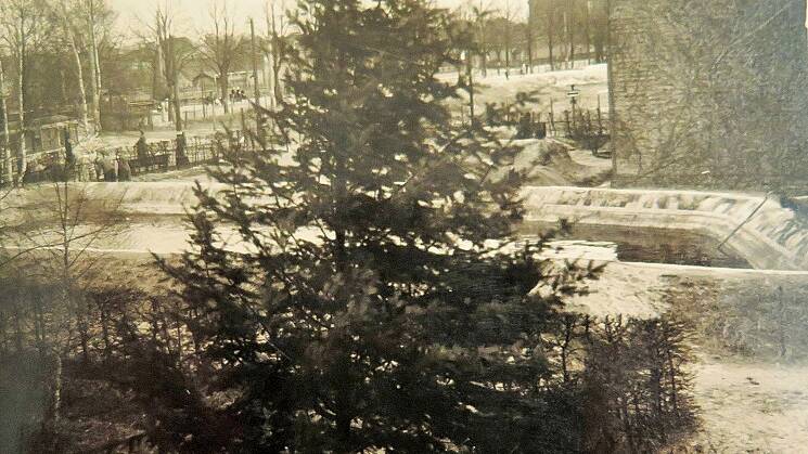 Feuerlöschteich 1944