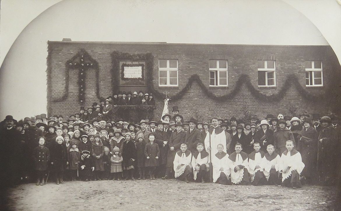 Weihe der Salvator-Kapelle am 21. 12. 1924