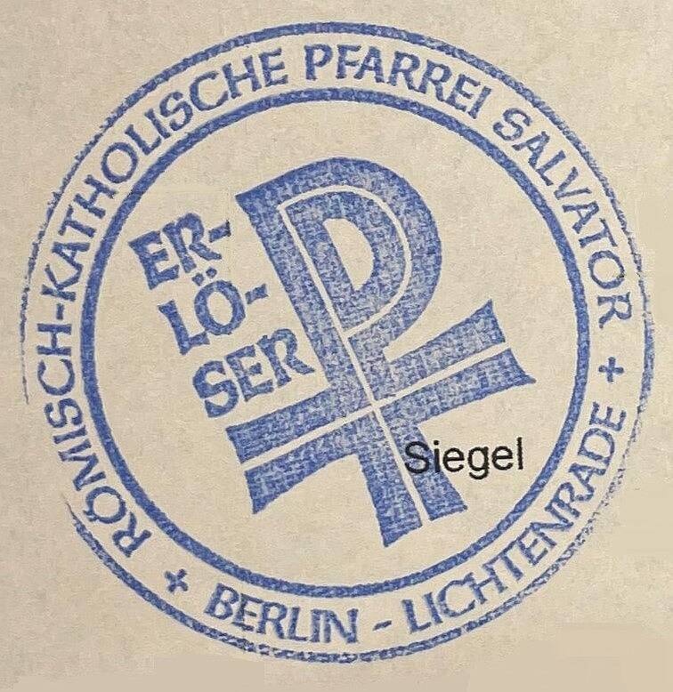 Siegel Pfarrei Salvator