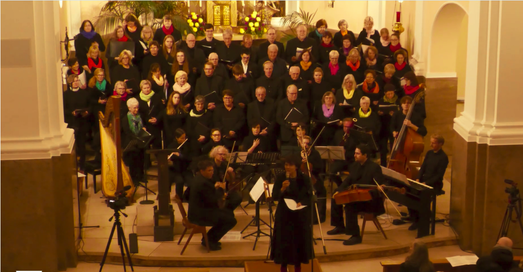 1. Pfarrei-Chor-Konzert der Pfarrei Heiliger Johannes XXIII. am 20. 11. 2022 in der Salvatorkirche